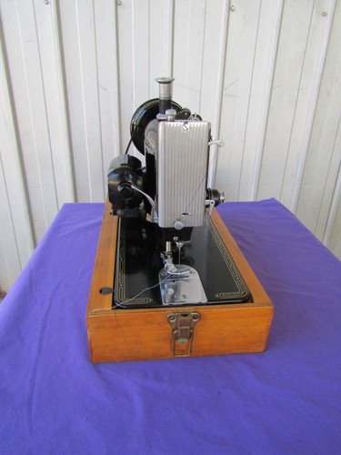 SINGER SEWING MACHINE 99K Foot Controller w/Lid 1958 Vintage - Bild 4 von 13