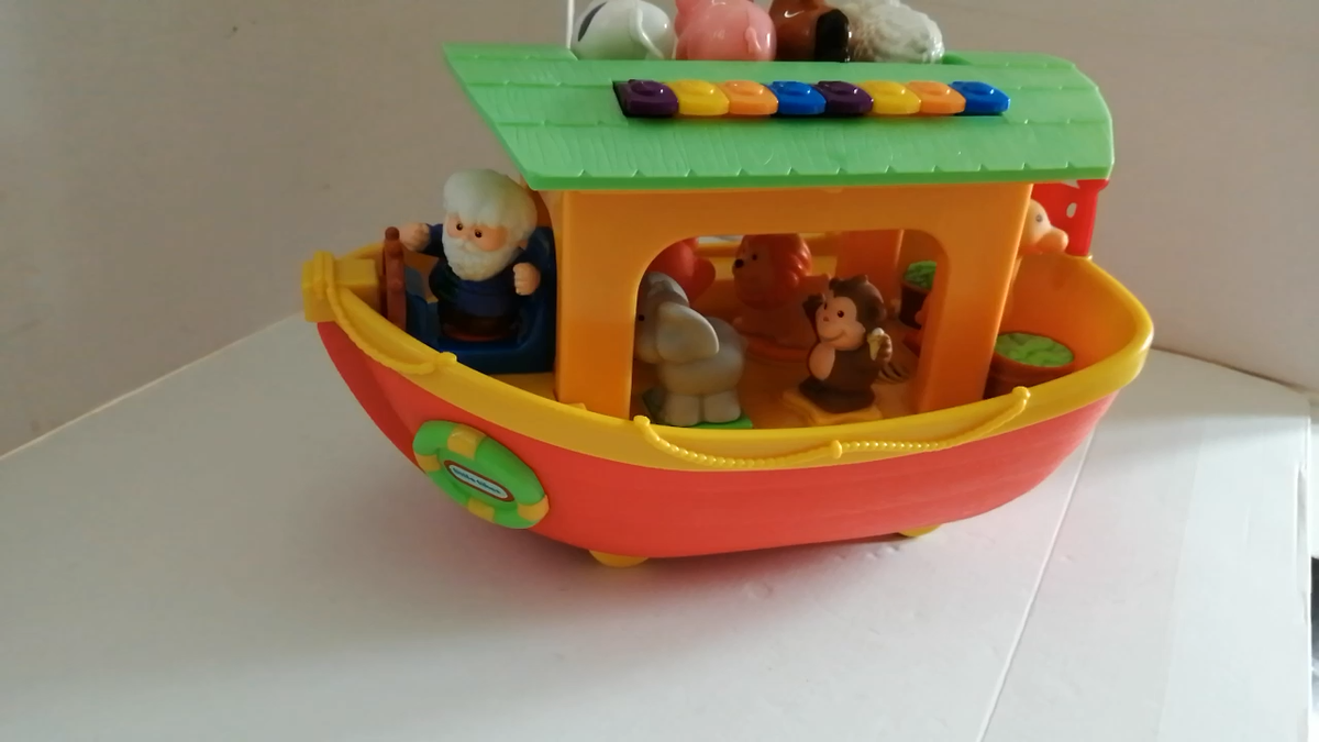 Kiddieland Activity Noah's Ark Learning Fun Toy with Sounds UK