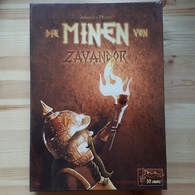 Die Minen von Zavandor Brettspiel Gesellschaftsspiel Spiel NEU Folie