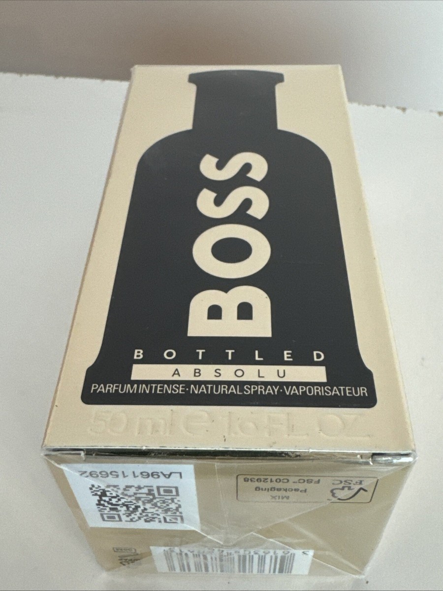 HUGO BOSS Bottled ABSOLU Parfum INTENSE 1.6fl oz/50ml Spray NEW