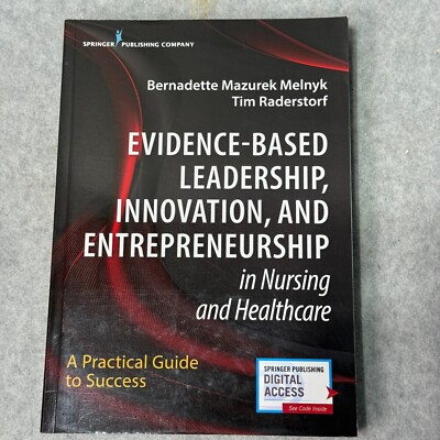 Springer Nursing Leadership Innovation Entrepreneurship Healthcare Book