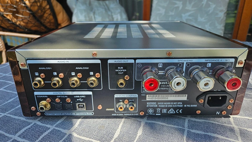 Marantz HD-AMP1 Stereo Vollverstärker - Silver - Bild 3 von 4