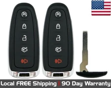 2x New Replacement Proximity Key Fob for Select Ford *Check Fitment* 83 Chip