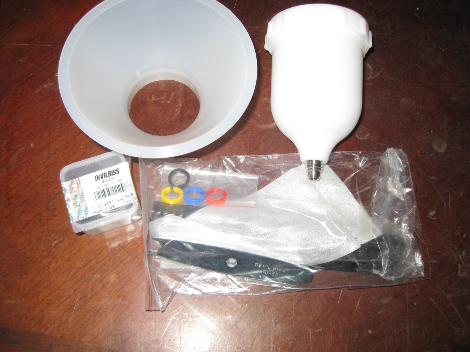 DEVILBISS 905082 DeVilbiss ProLiteS Gravity HVLP Spray Gun NEW eBay