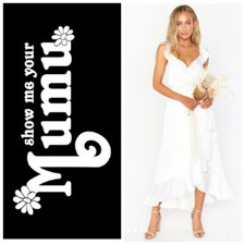 NWOT Show Me Your Mumu Samantha Ruffle Wrap Dress