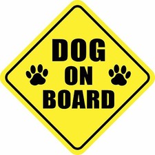 DOG ON BOARD STICKER DECAL SIGN MADE IN USA Buy 2, Get 3rd FREE