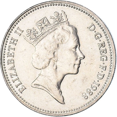 United Kingdom | 5 Pence Coin | Elizabeth II | Km:937 | 1985 - 1990 - Picture 12 of 12