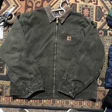 Vintage Carhartt Detroit Jacket J97 MOS 3xl Tall Vtg Y2K Workwear