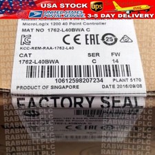 NEW Allen-Bradley 1762-L40BWA SER C MicroLogix 1200 40 Point Controller PLC