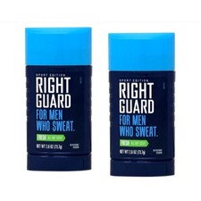 Right Guard Sport Antiperspirant Deodorant Invisible Stick Fresh 2.6 oz 2 Pack