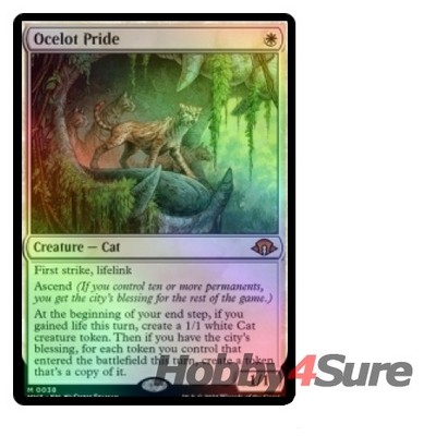 Foil Ocelot Pride M/NM Magic: The Gathering MTG Modern Horizons 3