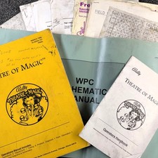 Bally Teatro della Magia Flipper Manuale WPC Schemi CONFEZIONE ORIGINALE