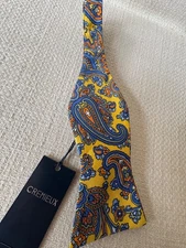 NEW Daniel Cremieux  Men's Self Tie Patterned Bow Tie  Ret. $39.50  NWT 