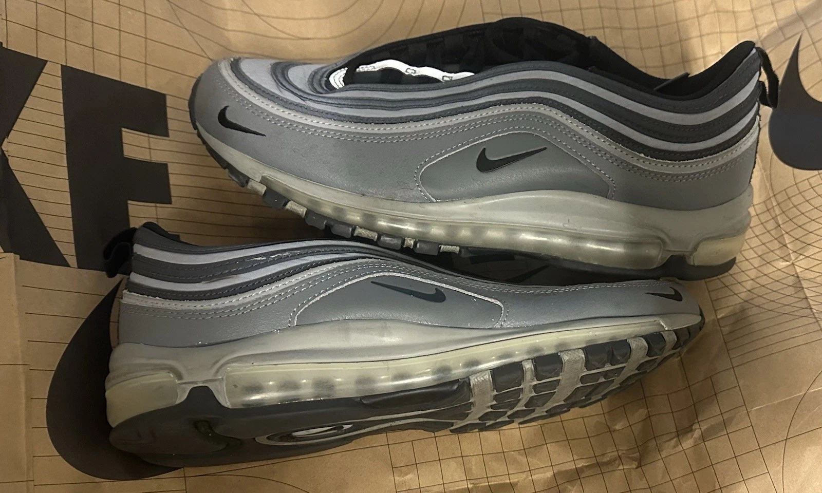 Nike Air Max 97 Stadium Grey Anthracite Mens Shoes DH1083 002 Size 12