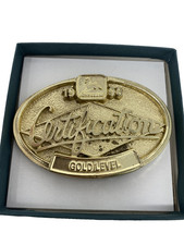 Vintage John Deere 1996 GOLD LEVEL Certification BELT BUCKLE Dealer only