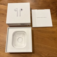 BOX ONLY Apple AirPods 2nd Generation 2018 Empty Box Only Manuals