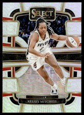 2024-25 Panini Select WNBA Silver Prizms Kelsey Mitchell Indiana Fever #87