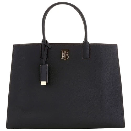 Burberry Black Grainy Leather Medium Frances Bag 8049042