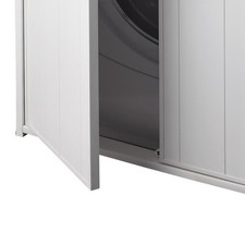 Negrari Classica Lavatoio Coprilavatrice Bianco Vasca DX Vano SX