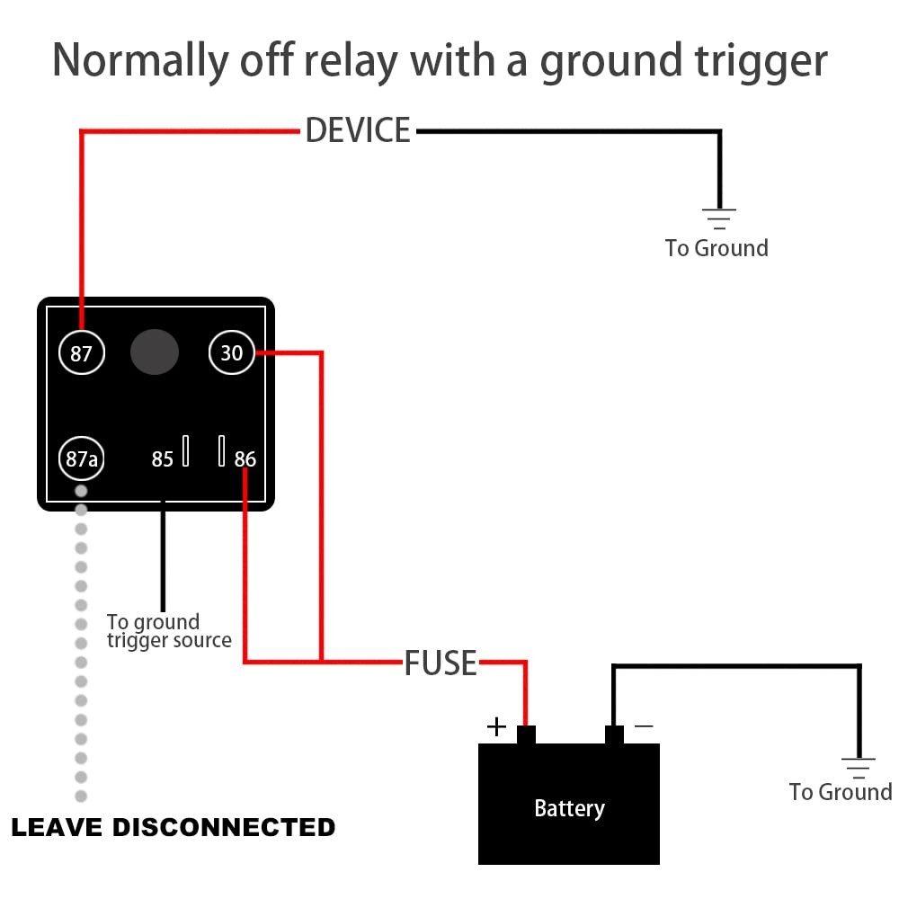 Relay 250A, 12V Continuous Duty SPDT 5-pin High Power Relay