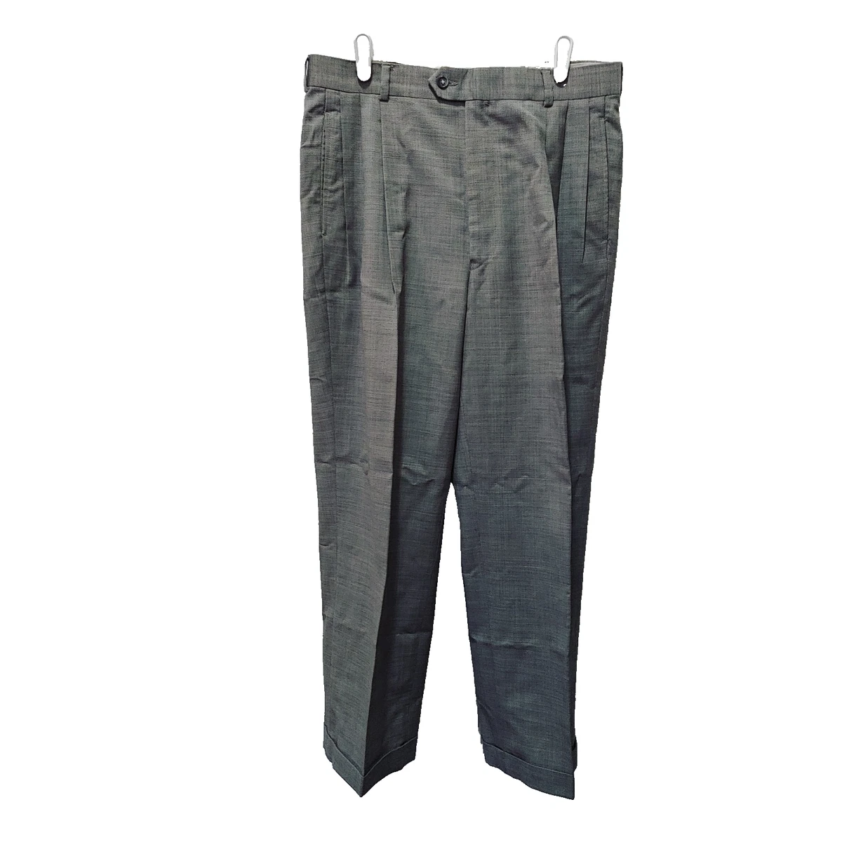 Original 100% Wool Vintage Pants for Men for sale | eBay