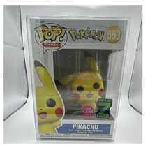 Funko Pop! Pokémon Pikachu Flocked Zavvi Exclusive #553