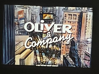 16mm OLIVER AND COMPANY (1988) Theatrical Teaser Trailer Film Short ANIMATED