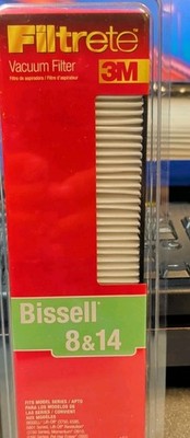 Filtrete 3M Bissell 8 & 14 Series Vacuum Filter Hoover Lift-Off