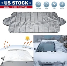 Universal Car Windshield Cover for Ice and Snow Foldable Car Windshields Covers