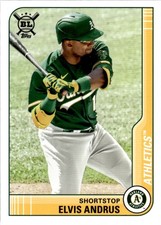 2021 Topps Big League Elvis Andrus Oakland Athletics #120 13113