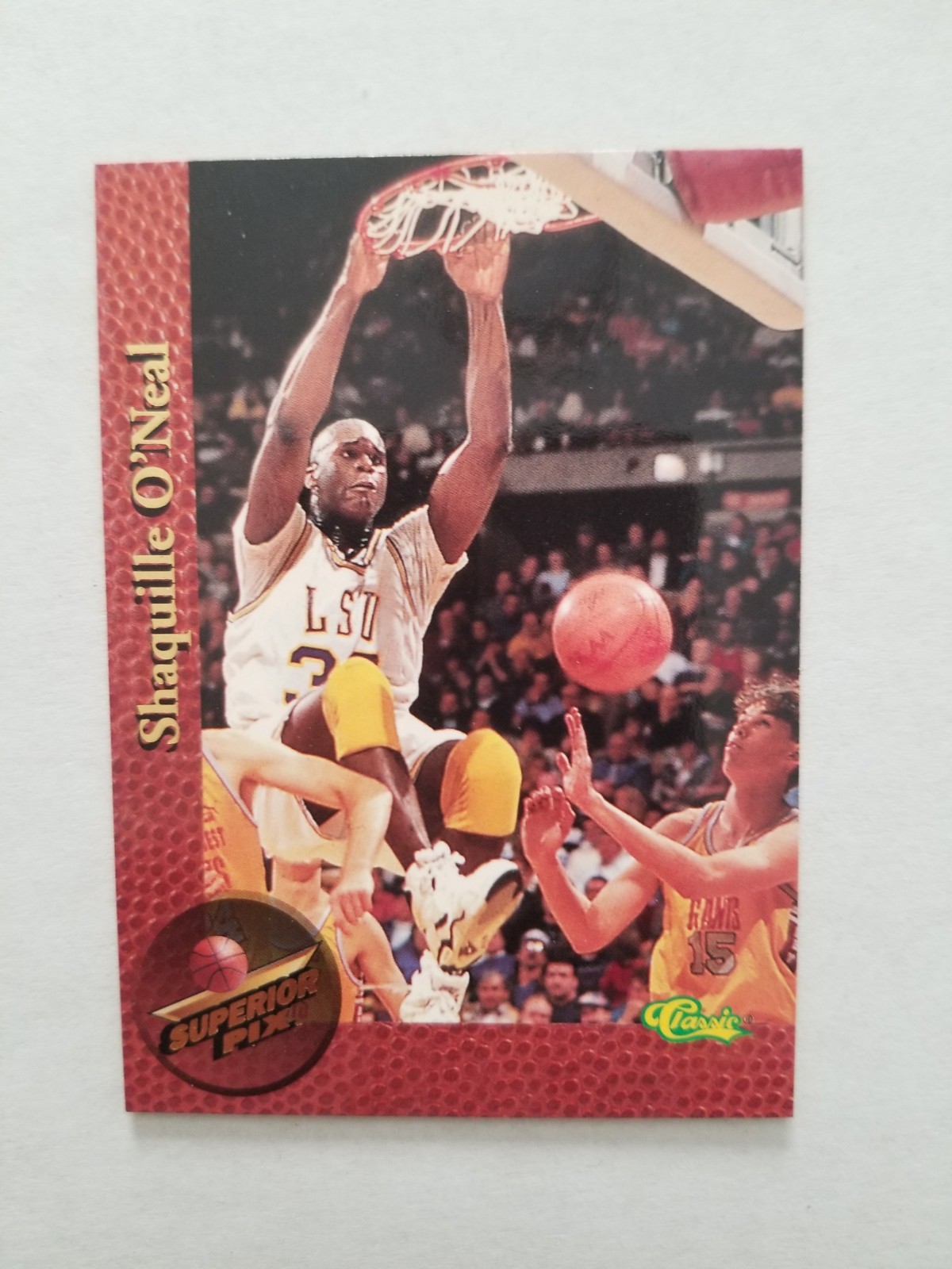 1995 Classic Superior Pix #74 Shaquille O'Neal
