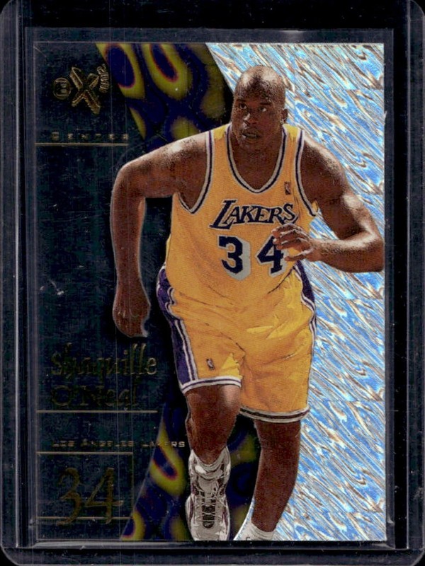 1997-98 Skybox E-X2001 Shaquille O'Neal #7 Lakers