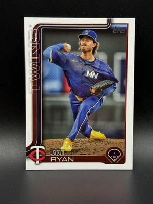 Joe Ryan 2025 Topps Series 1 #40 Minnesota Twins Baseball Card | eBay