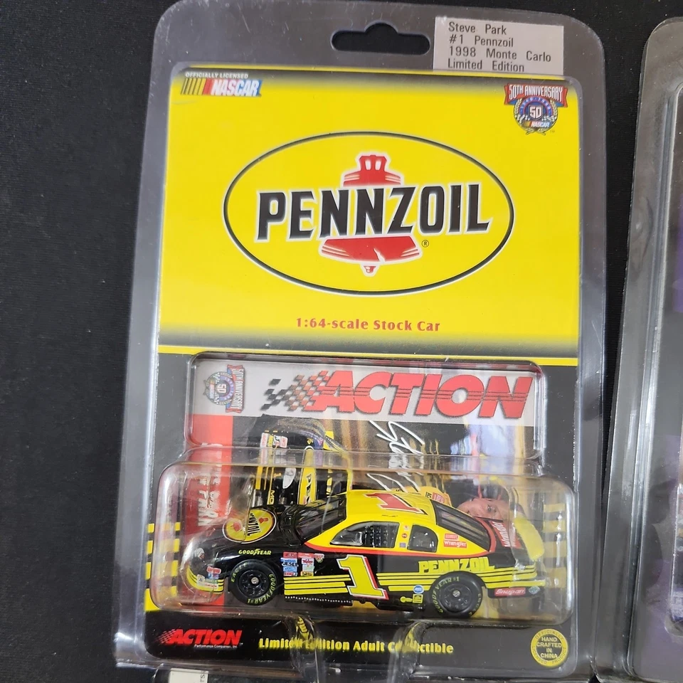 LOTE DE Coches Diecast 1/64 De Colección Darrell Waltrip, Steve Park. Pete Hamilton Foto 2 de 4
