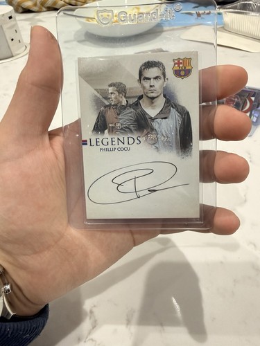 Phillip Cocu FC Barcelona Futera 2025 Autographed Card 01/05
