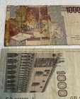 ITALIAN BANK NOTES FOUR 1000 / ONE FIVE HUNDRED LIRE MONTESSORI, MARCONI — photo 2