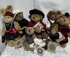 8 Vintage Boyds Bears Lot Bailey Ann 99115V - Limited Edition Tag 964/1808