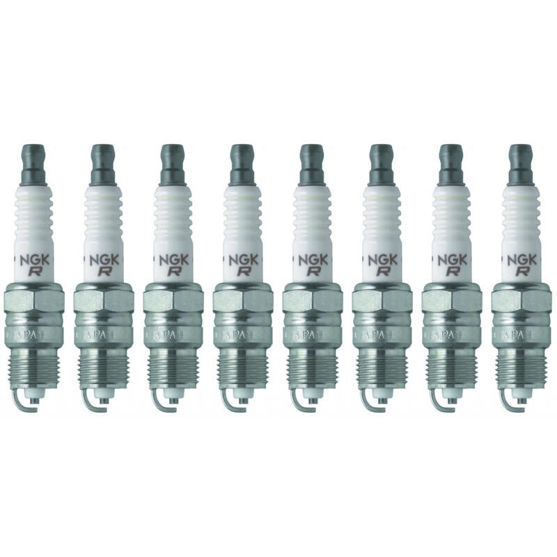 NGK Spark Plug 6630 8-PACK V-Power UR4 14mm Copper/Nickel, Tapered, HR 4