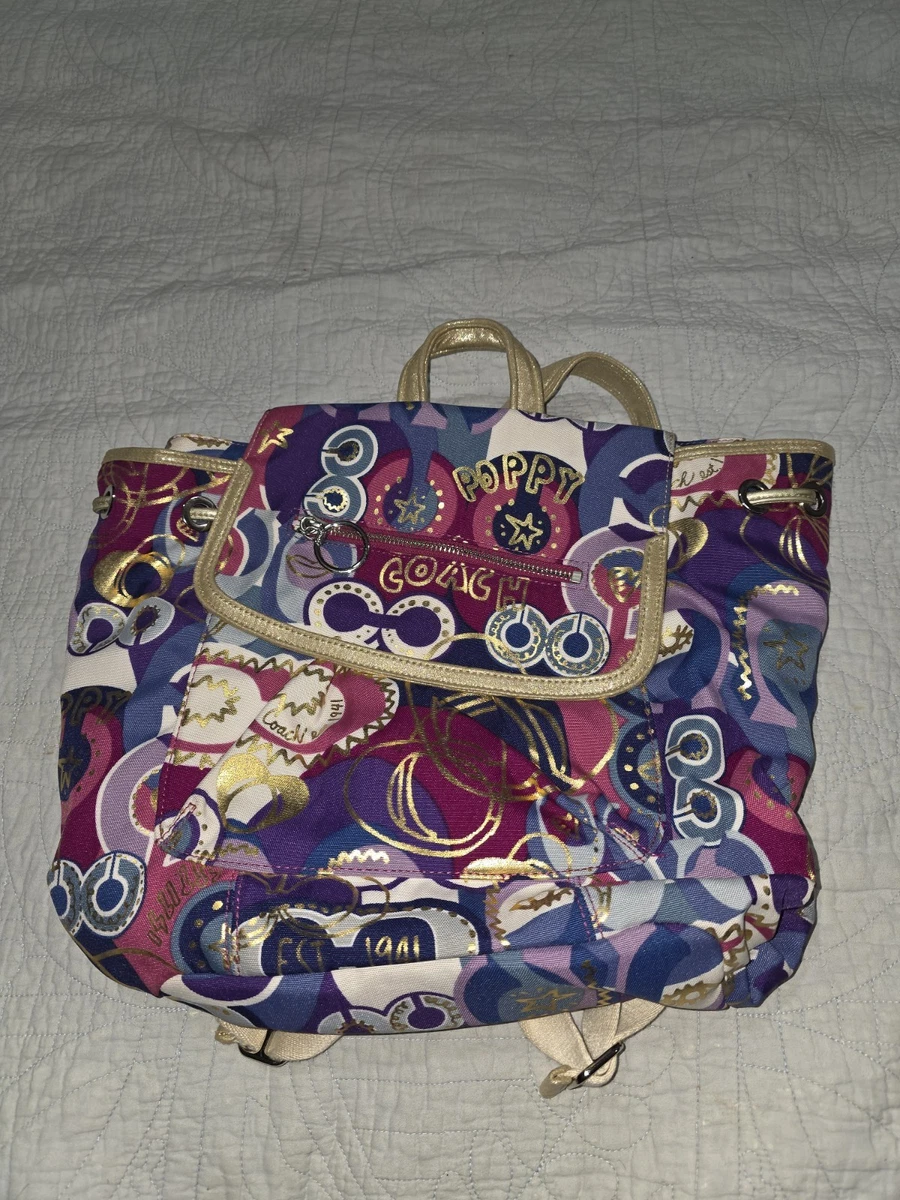 Coach Poppy Backpacks for Women for sale | eBay