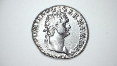 Domitian AR Denarius 86 AD Minerva Reverse Roman Silver Coin RIC II.1 447
