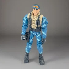 Lanard Military Toy Action  Figure Corps Jump Billy Johnson 4" Tall 2003