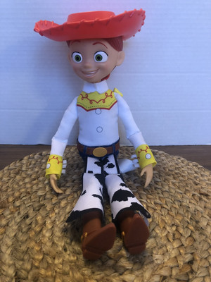 Toy Story JESSIE Pull-String talking Doll 15” with Hat Works!! Disney