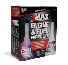 Zmax Engine Additive Fuel System Formulas Cleaner 12 Oz Of Each Better Mileage