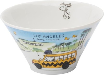 ''Peanuts Snoopy'' World Tour LA Multi Bowl, 16 x 9 cm diameter, 889677
