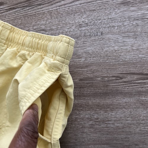Patagonia Swim Shorts Boys 12 Yellow 4 Inch Mesh Lined - Picture 3 of 11