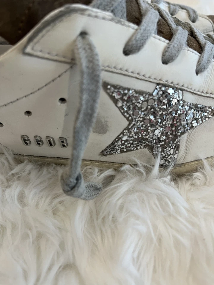 Golden Goose Superstar Glitter StarSneakers - Size 37 US 7 - Image 2 of 4
