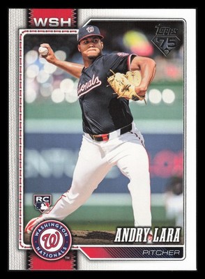 Andry Lara RC 2026 Topps Series 1 #36 Washington Nationals