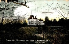Forest Hill Residence of John D. Rockefeller, Cleveland, 1908 Event Postcard