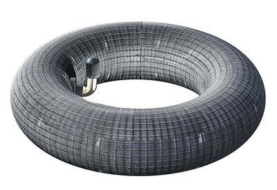 Skike Tube 8 Inches - Replacement Part For 200Mm Wheels - With Locking Nut