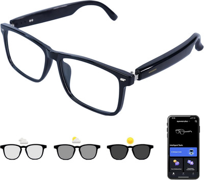 AI Smart Glasses, anti Blue Light Bluetooth Translation Glasses with 164 Hands-F